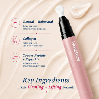 Nocztuce IceGlow Cooling Eye Serum Pen – Ceramic Tip Hydrating Eye Treatment