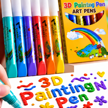 Nocztuce Painting Pen Magic 3D Art Pen – Creative Drawing Tool for Kids, Journals & DIY Projects