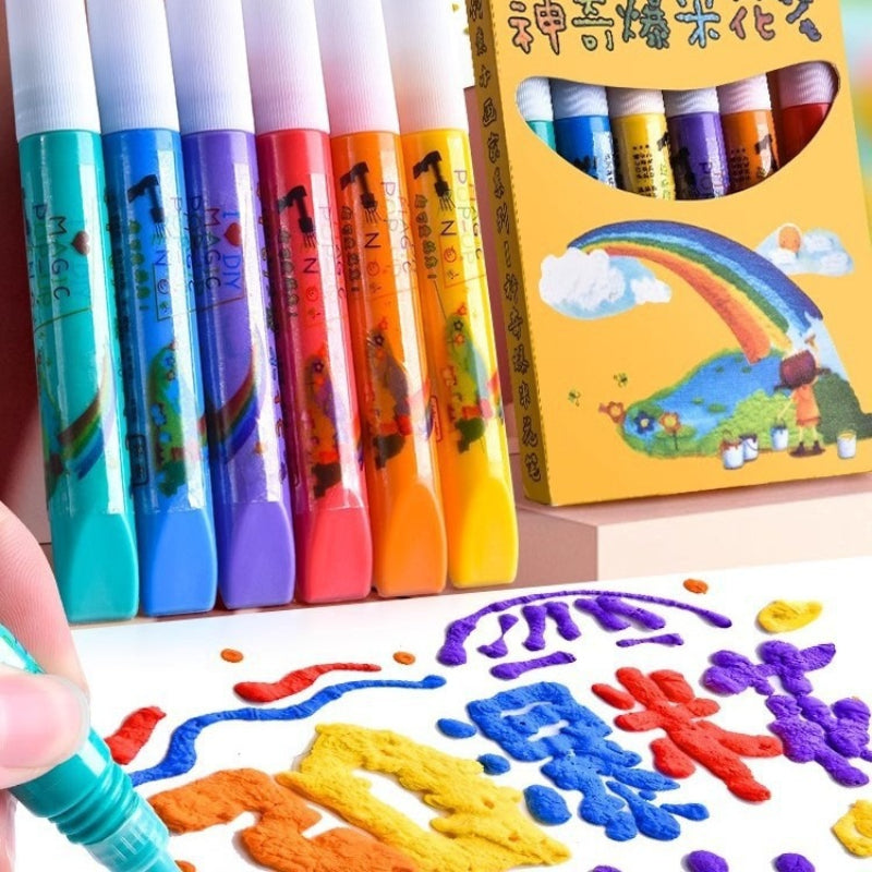 Nocztuce Popcorn Magic 3D Art Pen – Creative Drawing Tool for Kids, Journals & DIY Projects