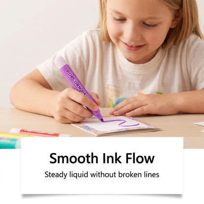 Nocztuce Popcorn Magic 3D Art Pen – Creative Drawing Tool for Kids, Journals & DIY Projects
