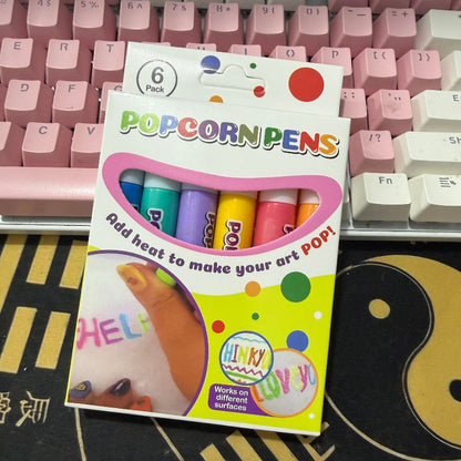 Nocztuce Popcorn Magic 3D Art Pen – Creative Drawing Tool for Kids, Journals & DIY Projects