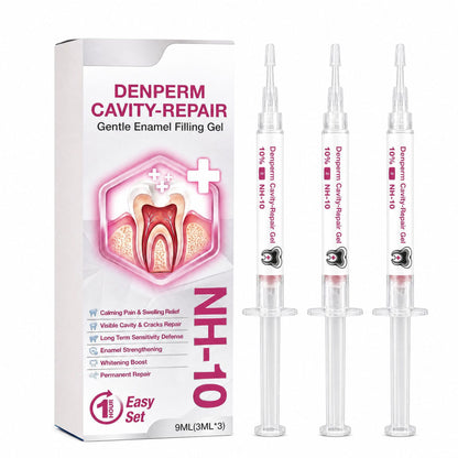 🚨 Stop Cavities Before They Stop You! DenPerm Natural Enamel Filling Gel 🦷