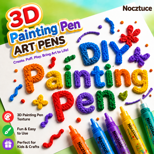 Nocztuce Painting Pen Magic 3D Art Pen – Creative Drawing Tool for Kids, Journals & DIY Projects