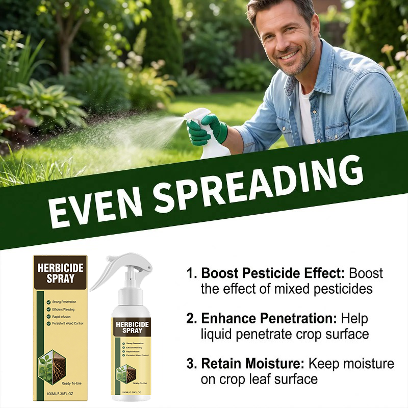 🔥2026 Sale Fast‑Acting Natural Weed & Grass Killer Yard Spray
