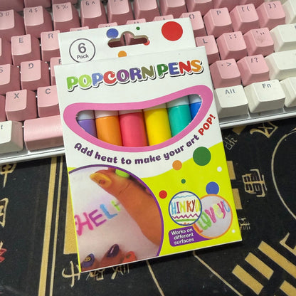 Nocztuce Popcorn Magic 3D Art Pen – Creative Drawing Tool for Kids, Journals & DIY Projects