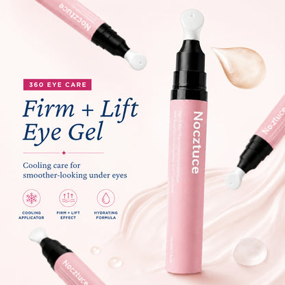 Nocztuce IceGlow Cooling Eye Serum Pen – Ceramic Tip Hydrating Eye Treatment
