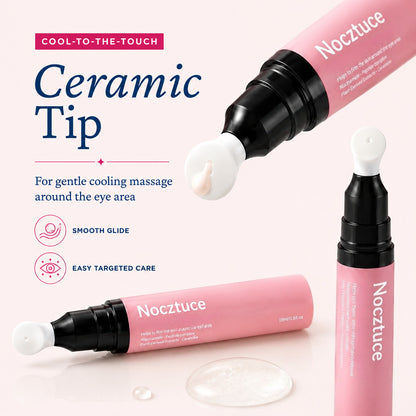 Nocztuce IceGlow Cooling Eye Serum Pen – Ceramic Tip Hydrating Eye Treatment