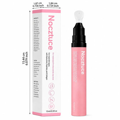 Nocztuce IceGlow Cooling Eye Serum Pen – Ceramic Tip Hydrating Eye Treatment